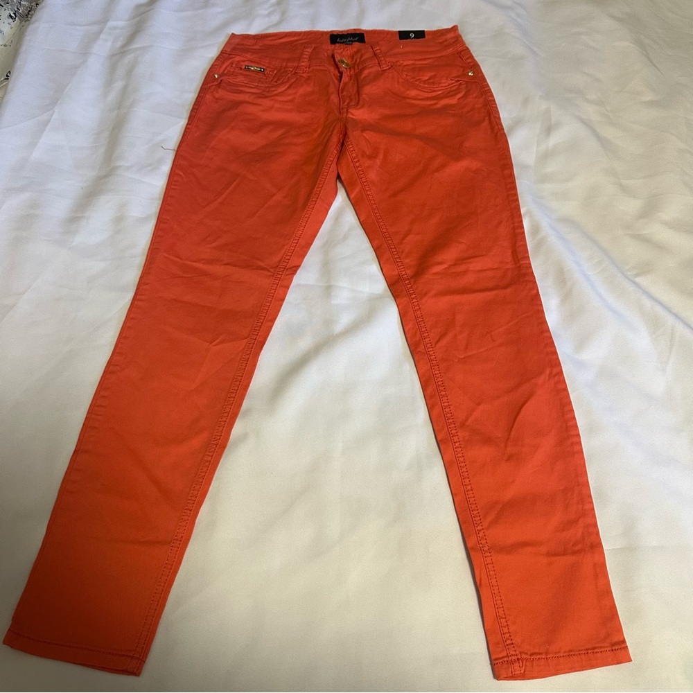 Baby Phat Bright Orange women’s Skinny Pants